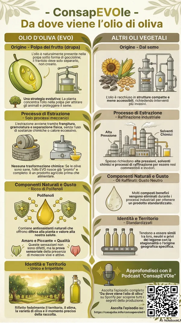 Infografica: Da dove viene l'olio di oliva?