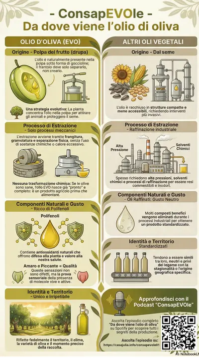 Infografica: Da dove viene l'olio di oliva?