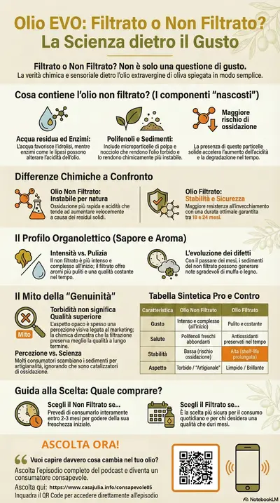 Infografica: Filtrato o non filtrato?